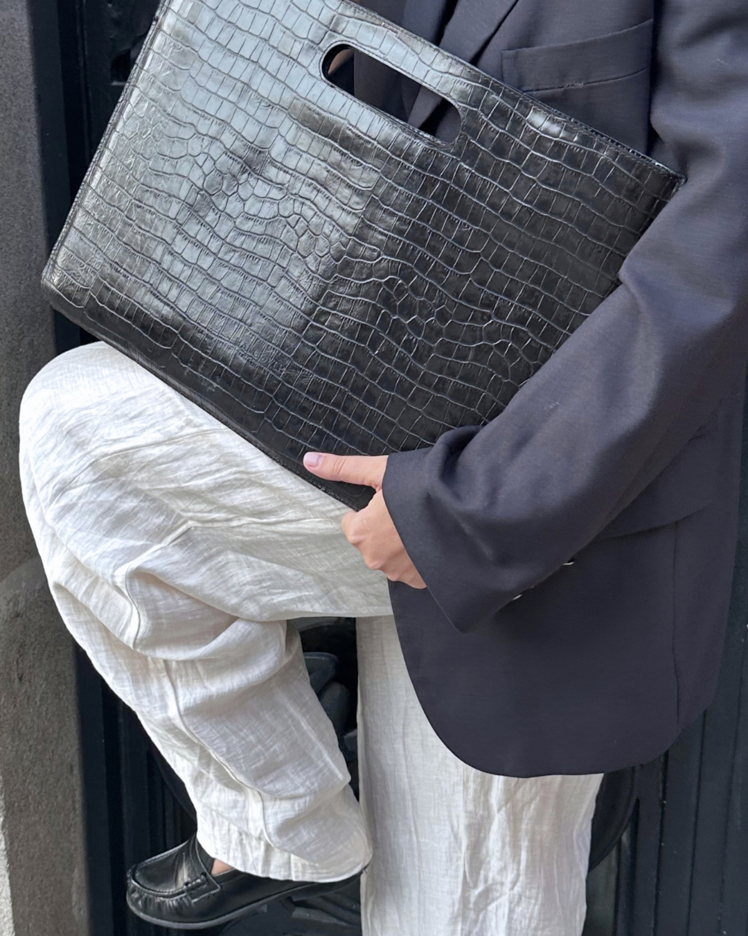 Bolso Manhattan en Piel Napa Coco