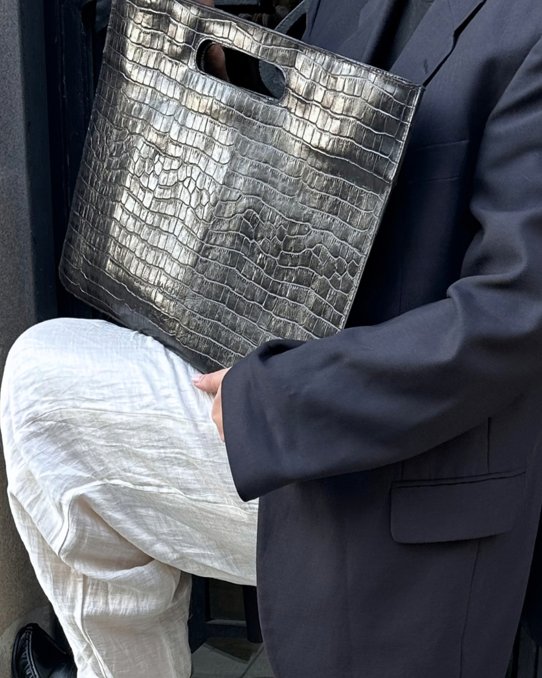 Bolso Manhattan en Piel Napa Coco