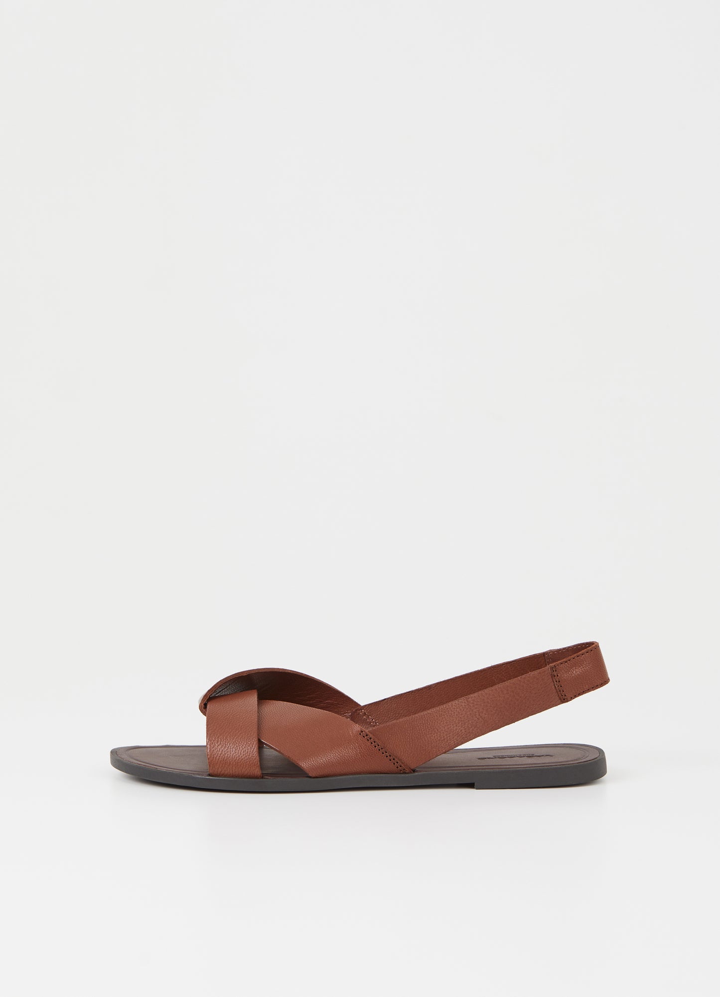 Vagabond - Women's Tia 2.0 shovel sandal in cognac leather