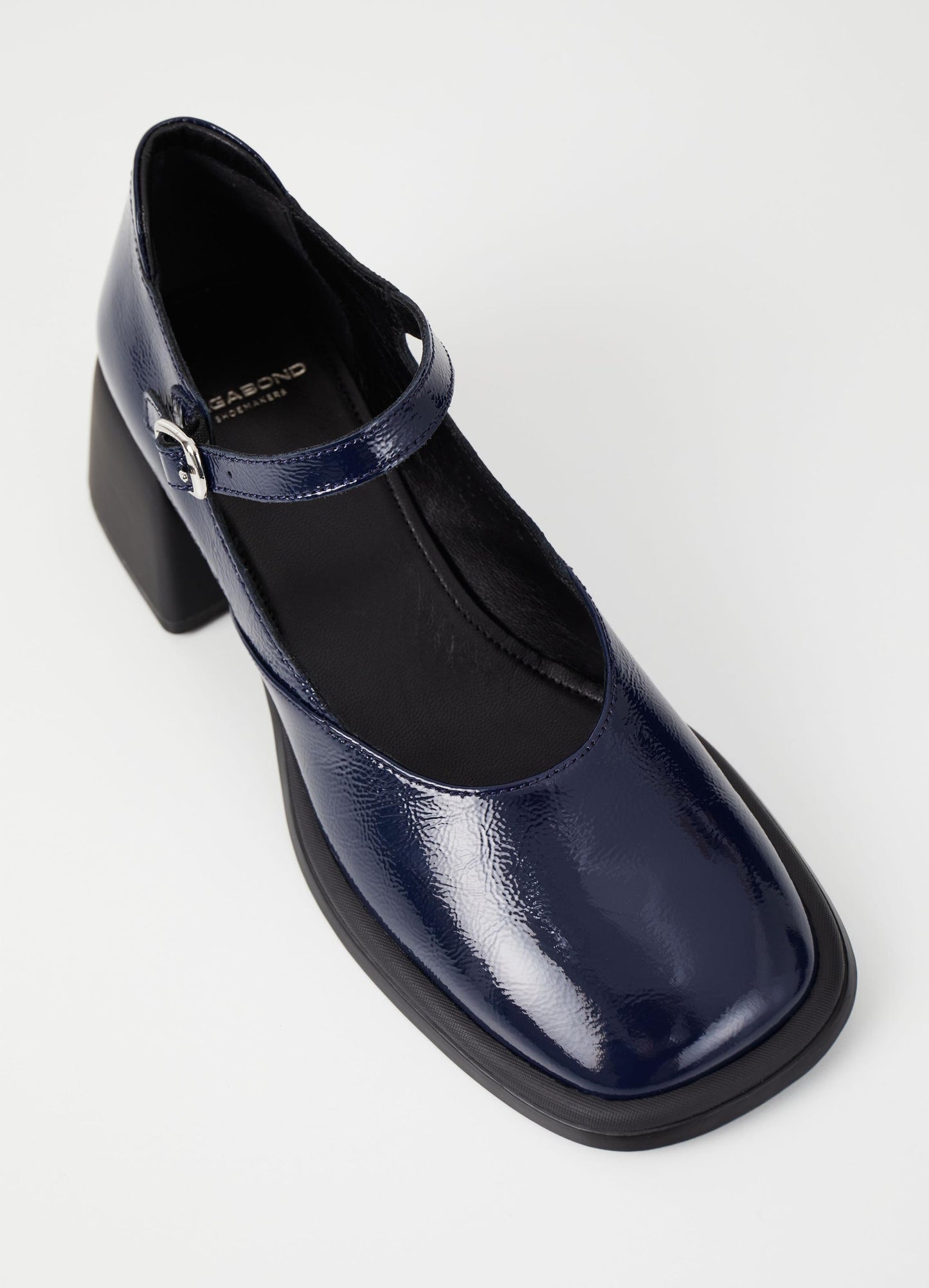 Ansie Night Blue Heeled Shoes