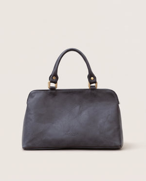 Bolso bowling de piel Old Fashioned — foto 4