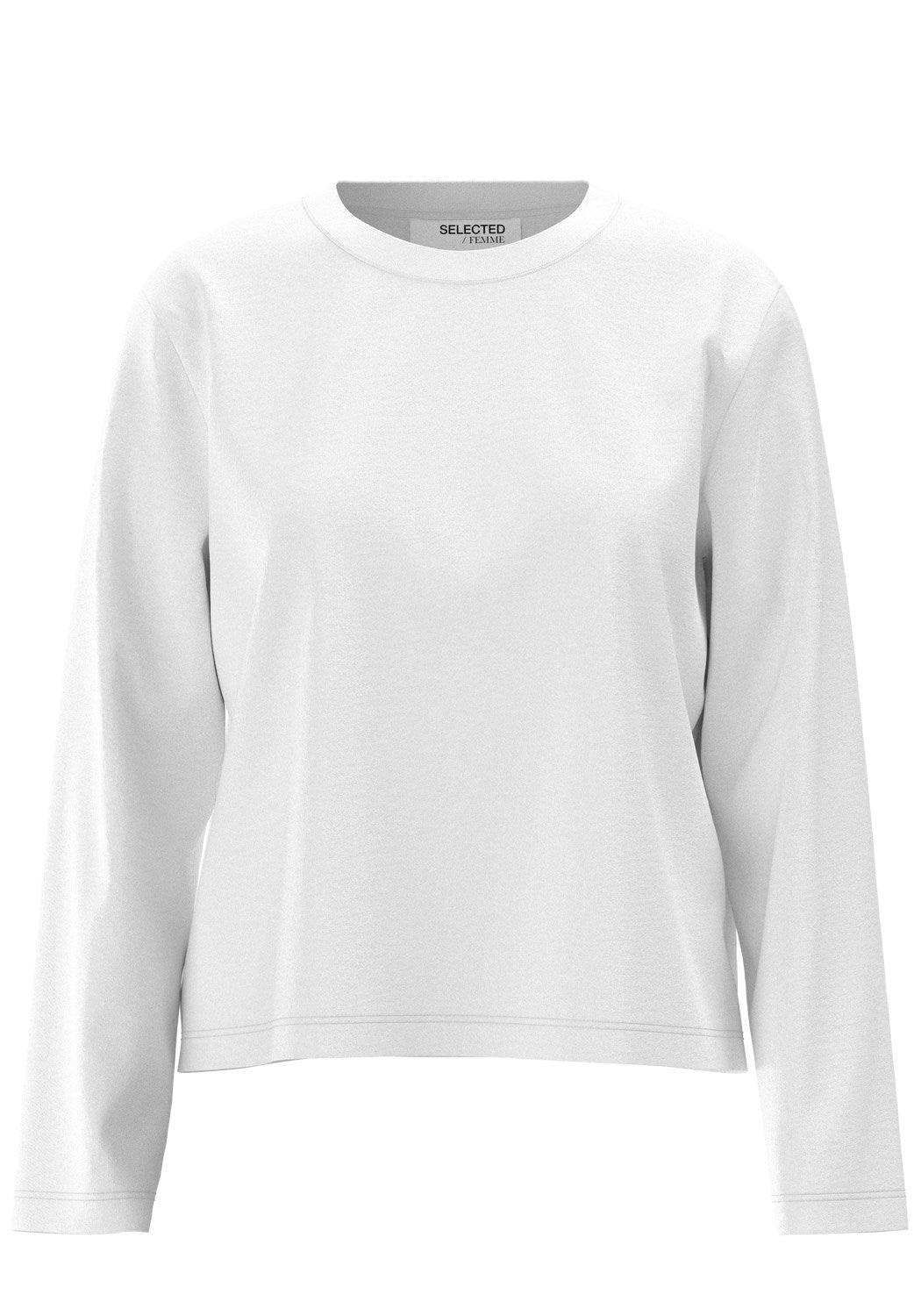 Women's long-sleeved organic cotton T-shirt