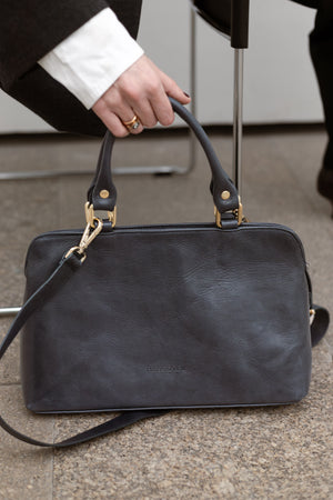 Bolso bowling de piel Old Fashioned — foto 1